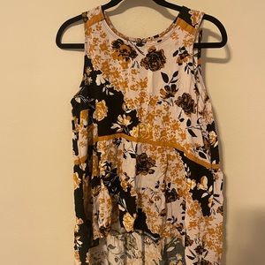 Maurices sleeveless high-low blouse